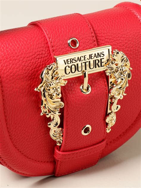 versace jeans red studded tote bag|Versace Jeans bags outlet.